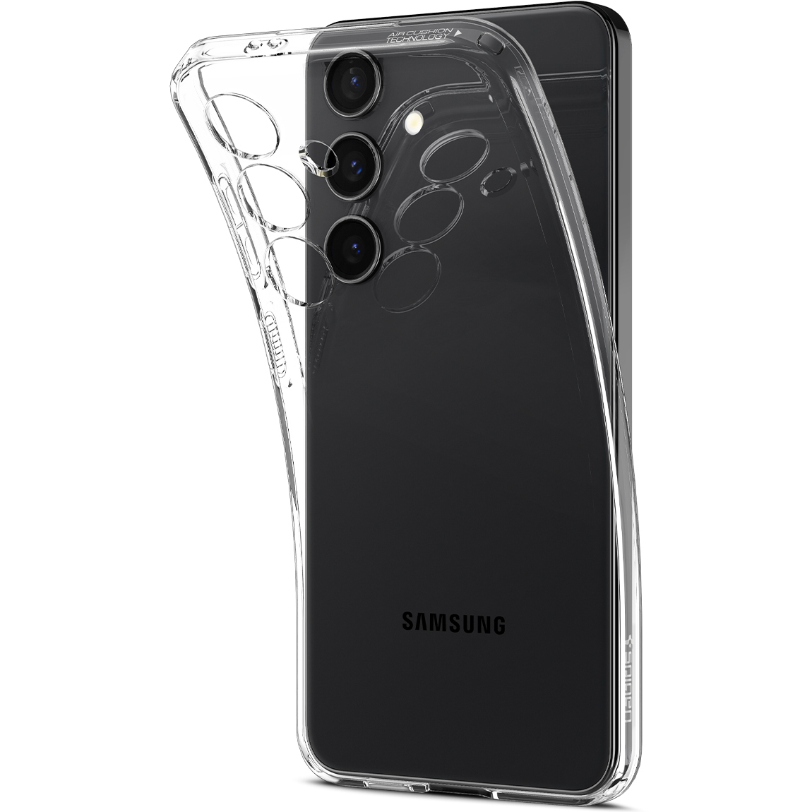 Etui Spigen Liquid Crystal do Galaxy S24, przezroczyste